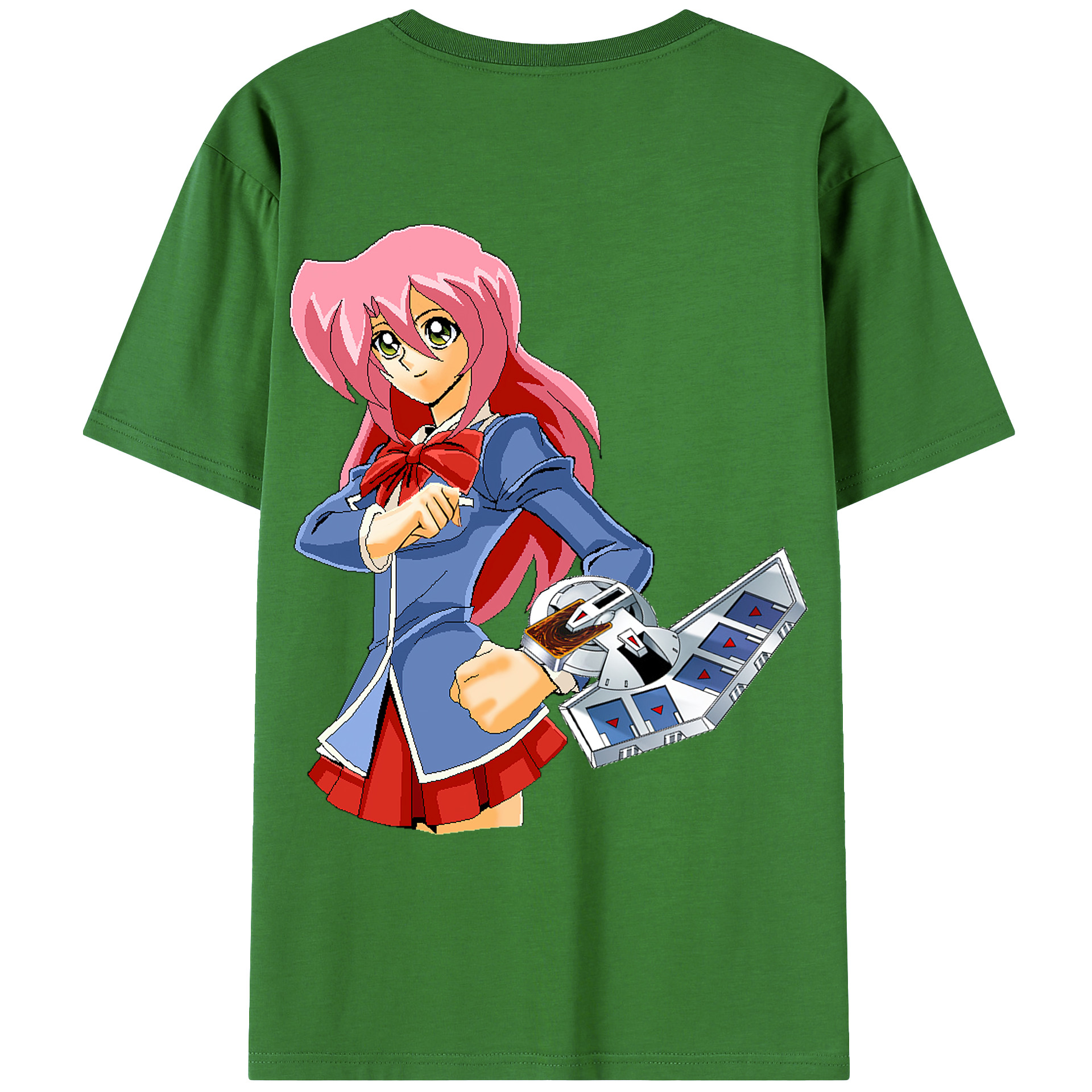 （画像用） 遊☆戯☆王 Yu-Gi-Oh! レディース半袖Tシャツ(バックプリント)